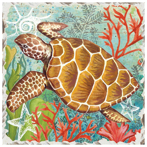 Free Sea Turtle - MyCraftsGfit - Free 5D Diamond Painting