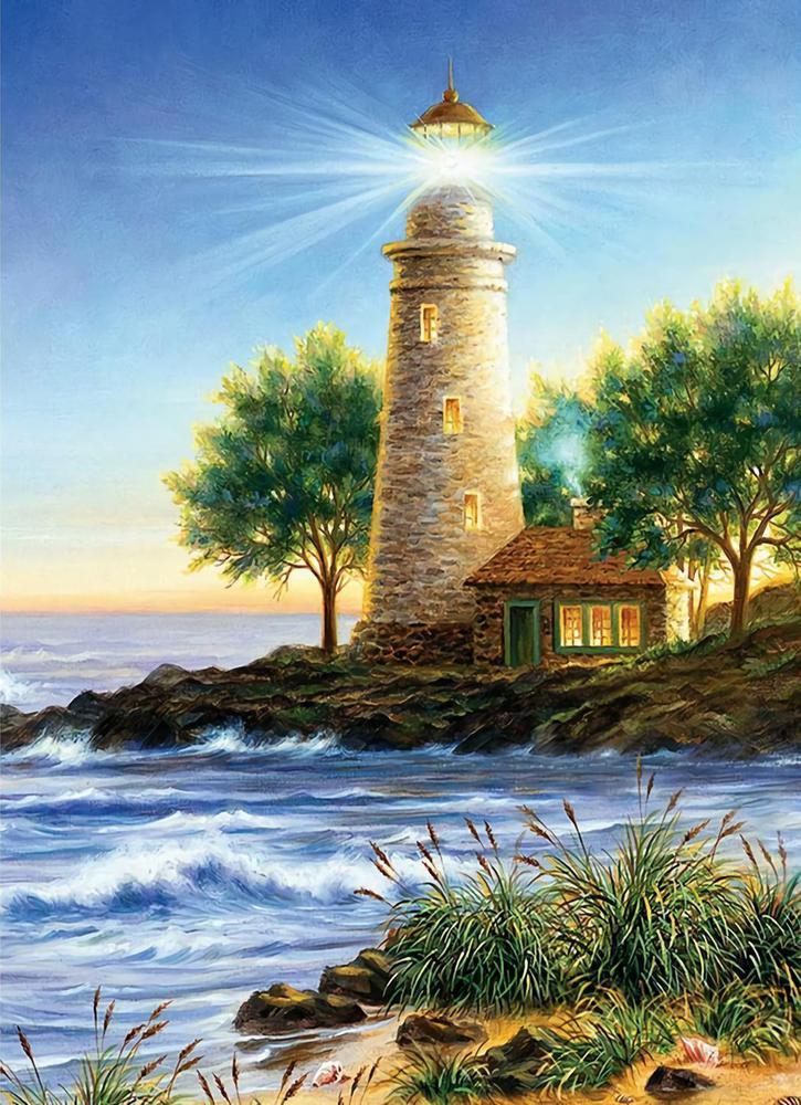 Free Seaside Scenery - MyCraftsGfit - Free 5D Diamond Painting