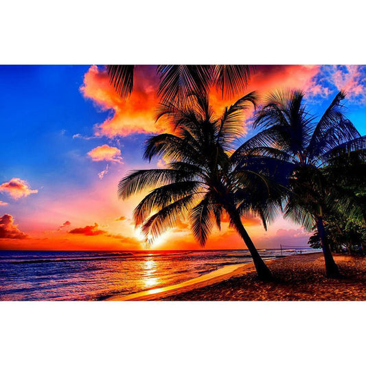 Free Seaside Scenery - MyCraftsGfit - Free 5D Diamond Painting