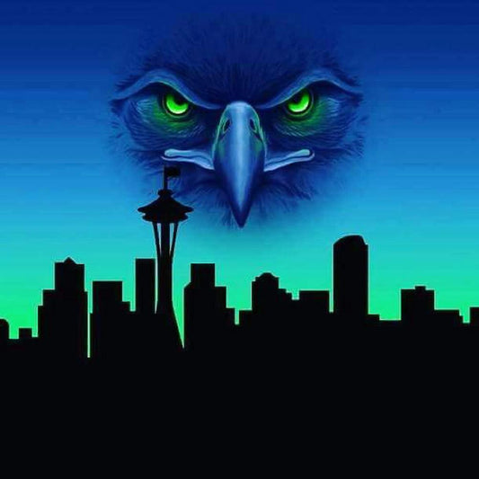 Free Seattle Seahawks - MyCraftsGfit - Free 5D Diamond Painting