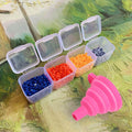 Silicone Collapsible Funnel Foldable (Random Color) Free Diamond Painting Tool MyCraftsGfit - Free 5D Diamond Painting mycraftsgift.com