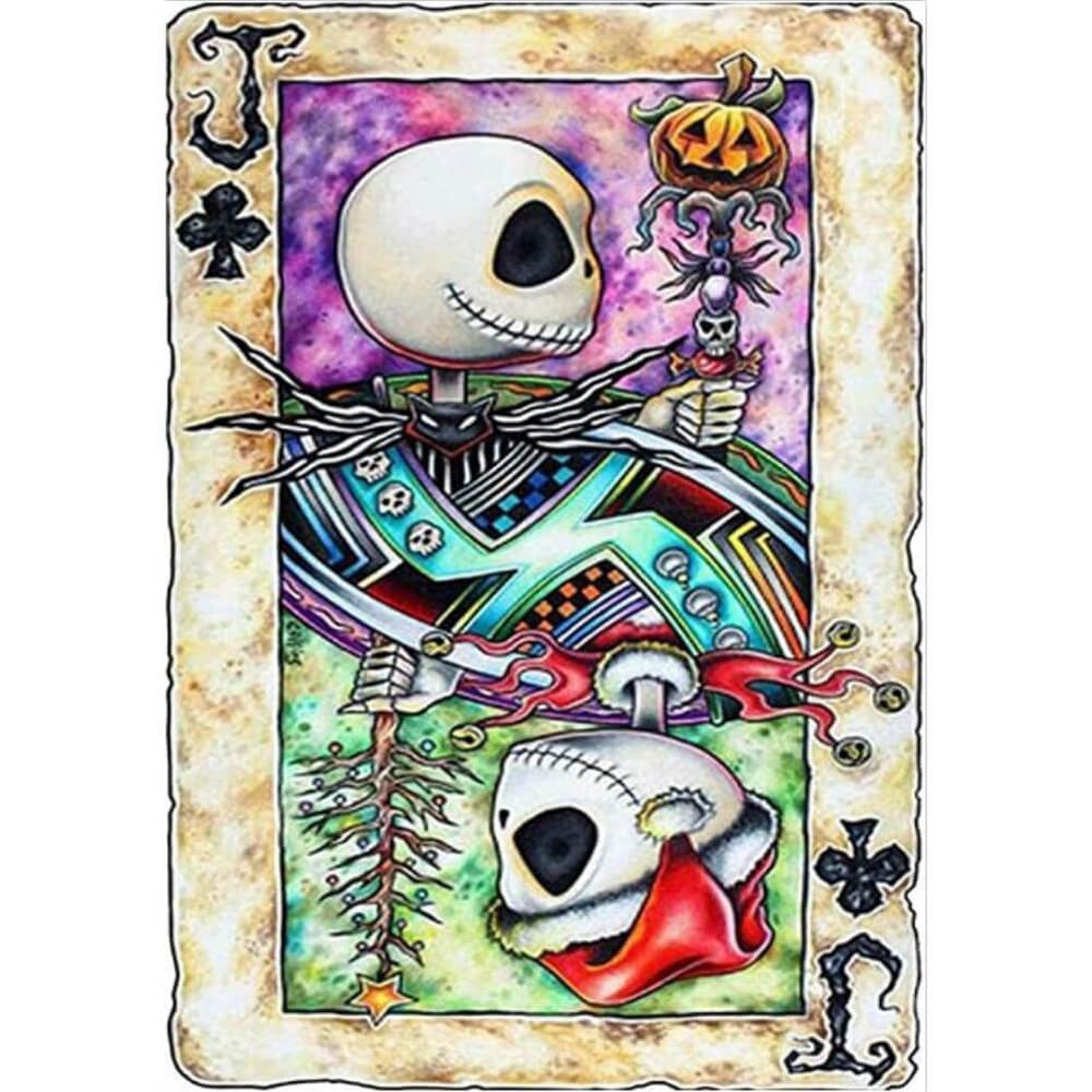 Free Skeleton Poker - MyCraftsGfit - Free 5D Diamond Painting