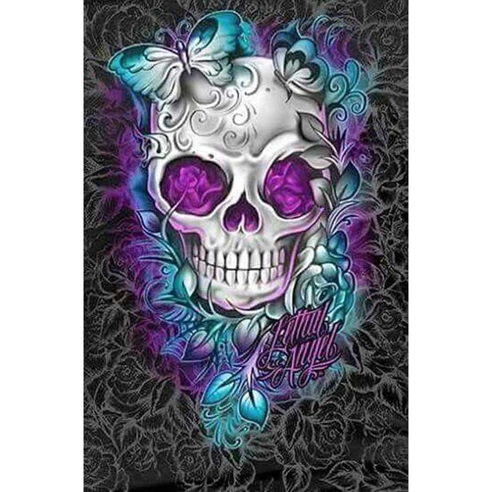 Free Skull - MyCraftsGfit - Free 5D Diamond Painting