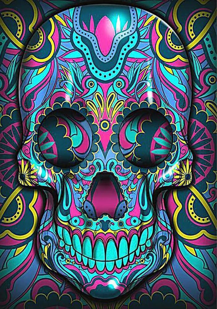 Free Skull - MyCraftsGfit - Free 5D Diamond Painting