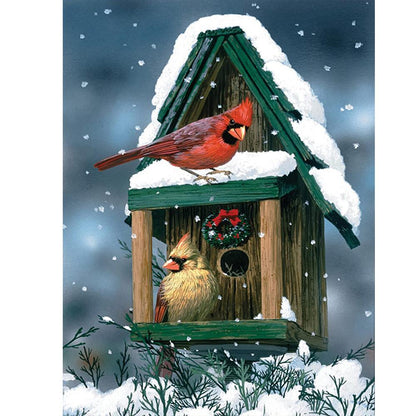 Free Snow Bird - MyCraftsGfit - Free 5D Diamond Painting