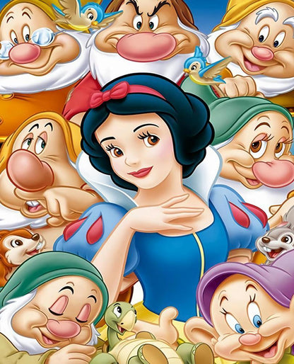 Free Snow White - MyCraftsGfit - Free 5D Diamond Painting