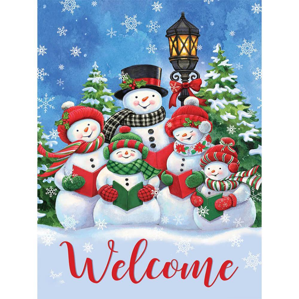 Snowman Free 5D Diamond Painting Kits MyCraftsGfit - Free 5D Diamond Painting mycraftsgift.com