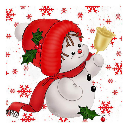 Free Snowman - MyCraftsGfit - Free 5D Diamond Painting