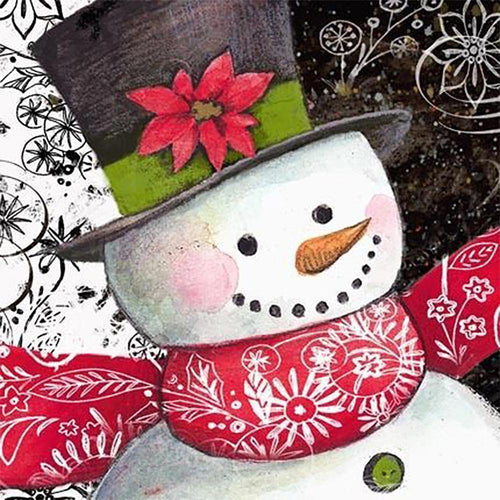 Free Snowman - MyCraftsGfit - Free 5D Diamond Painting