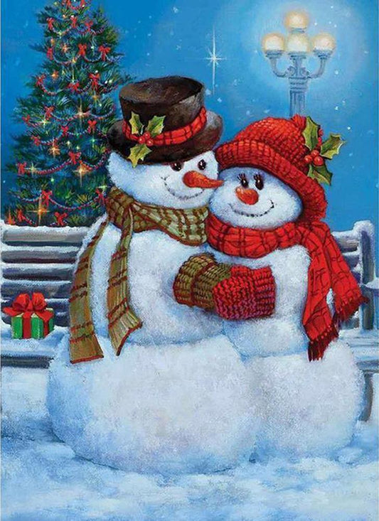 Free Snowman - MyCraftsGfit - Free 5D Diamond Painting