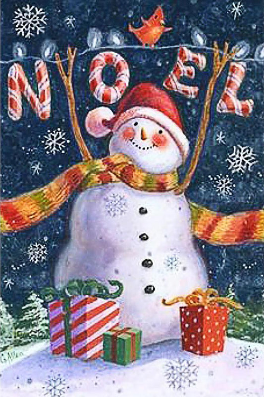 Free Snowman - MyCraftsGfit - Free 5D Diamond Painting