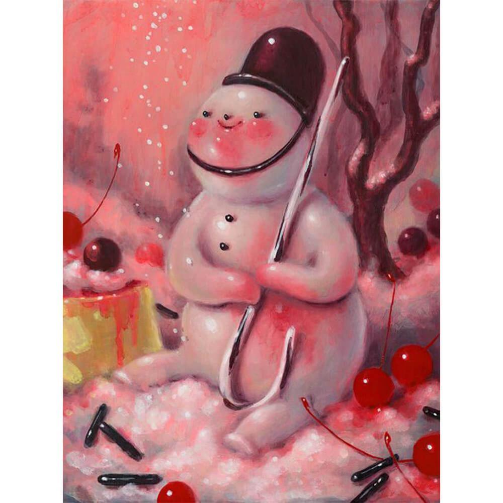 Snowman Free 5D Diamond Painting Kits MyCraftsGfit - Free 5D Diamond Painting mycraftsgift.com