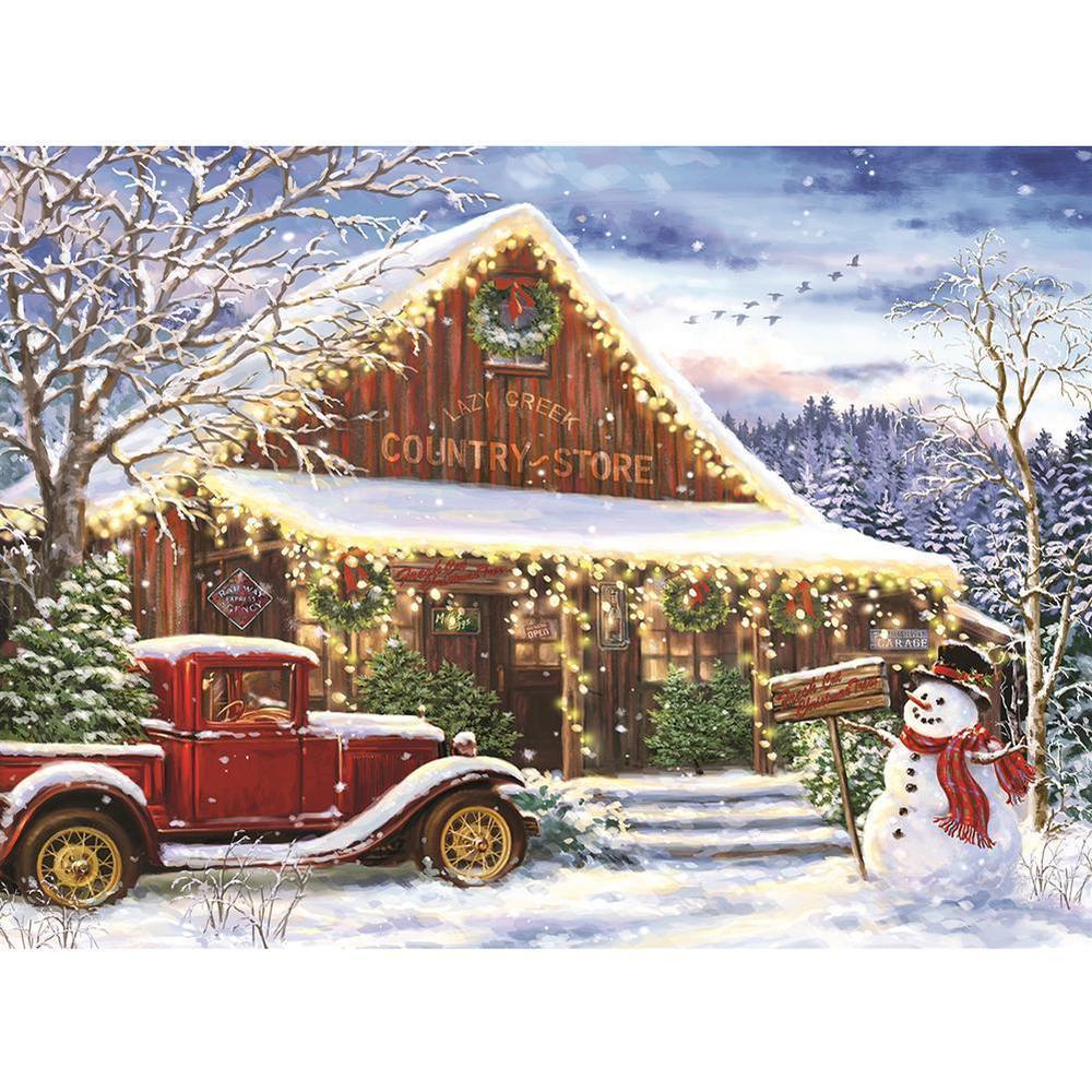 Snowman Free 5D Diamond Painting Kits MyCraftsGfit - Free 5D Diamond Painting mycraftsgift.com