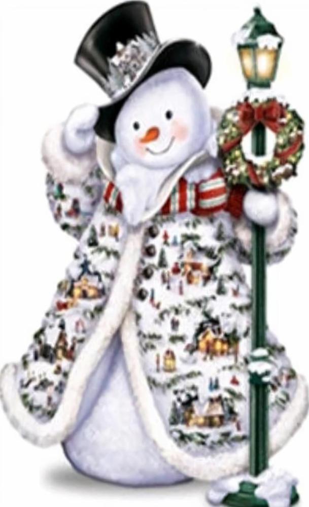 Free Snowman - MyCraftsGfit - Free 5D Diamond Painting