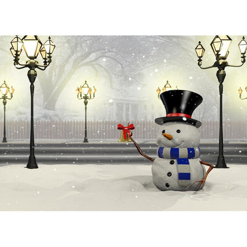 Snowman Free 5D Diamond Painting Kits MyCraftsGfit - Free 5D Diamond Painting mycraftsgift.com