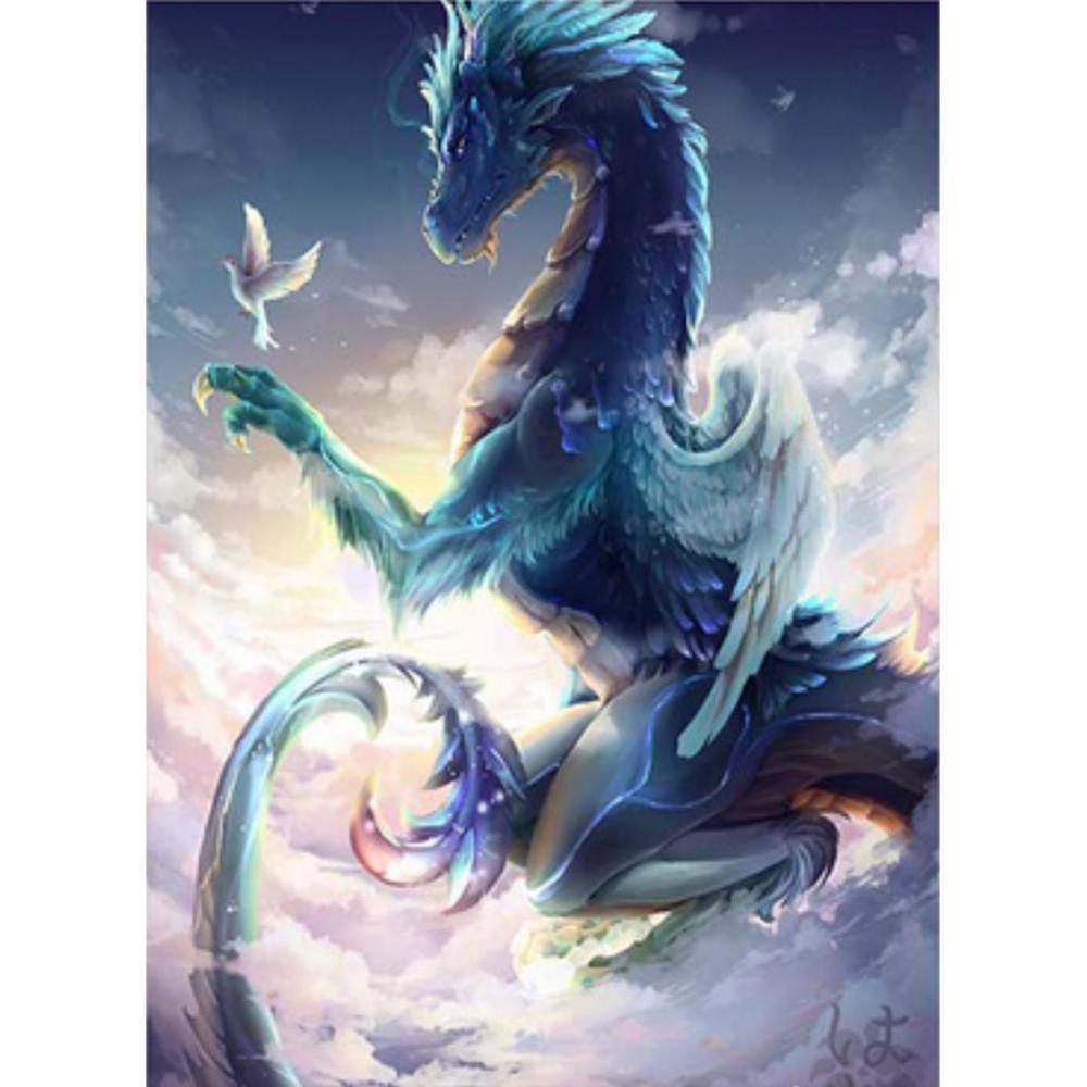 Free Soaring Dragon - MyCraftsGfit - Free 5D Diamond Painting