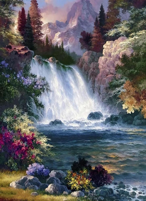 Free Spring - MyCraftsGfit - Free 5D Diamond Painting