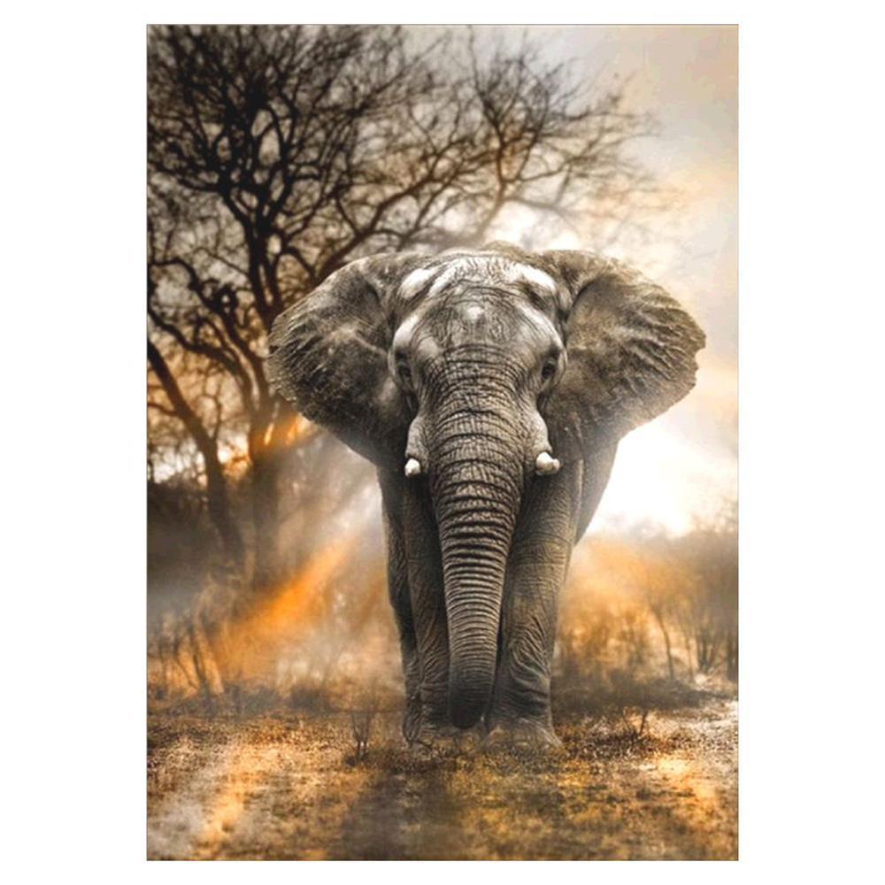 Free Standing Elephant - MyCraftsGfit - Free 5D Diamond Painting