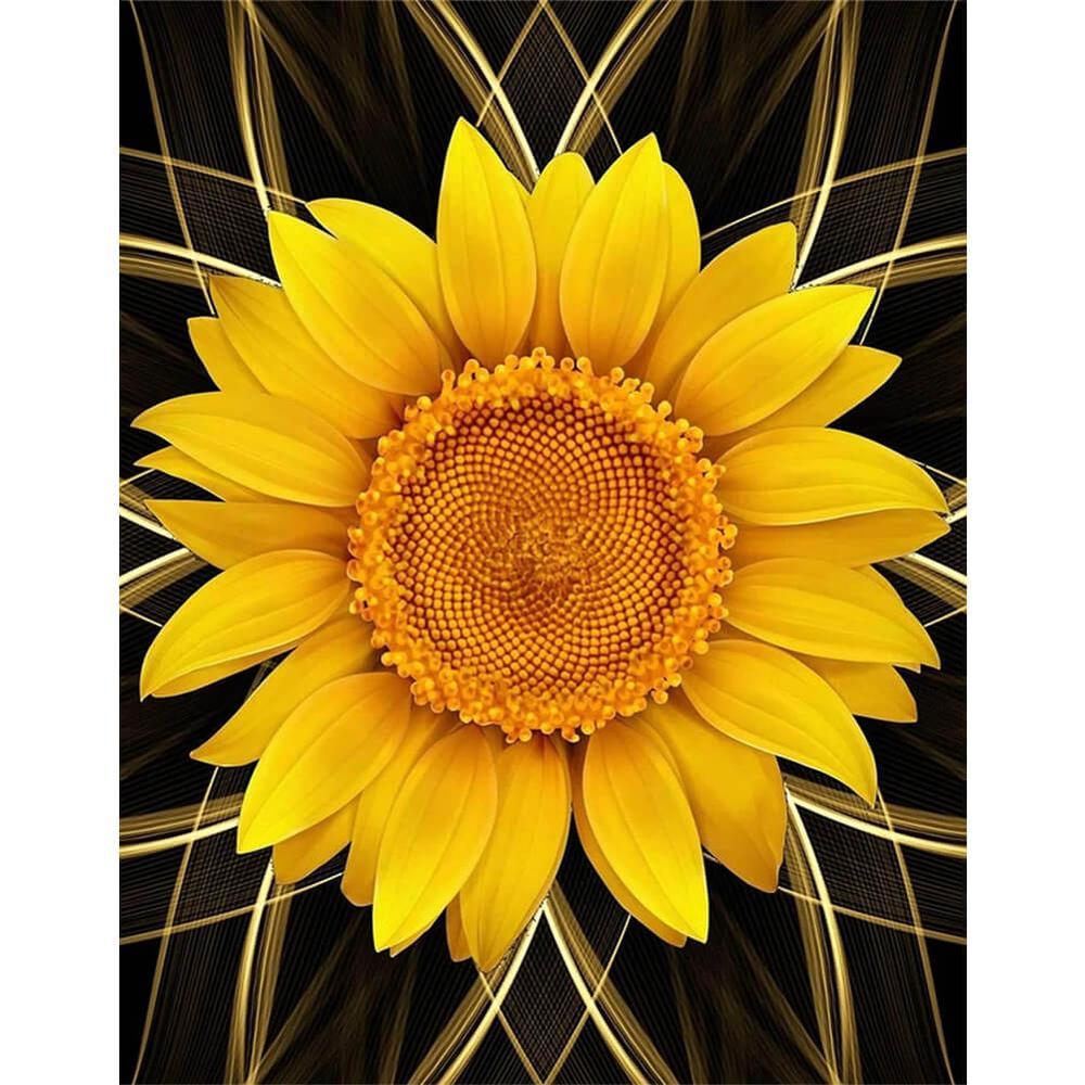 Free Sunflower - MyCraftsGfit - Free 5D Diamond Painting