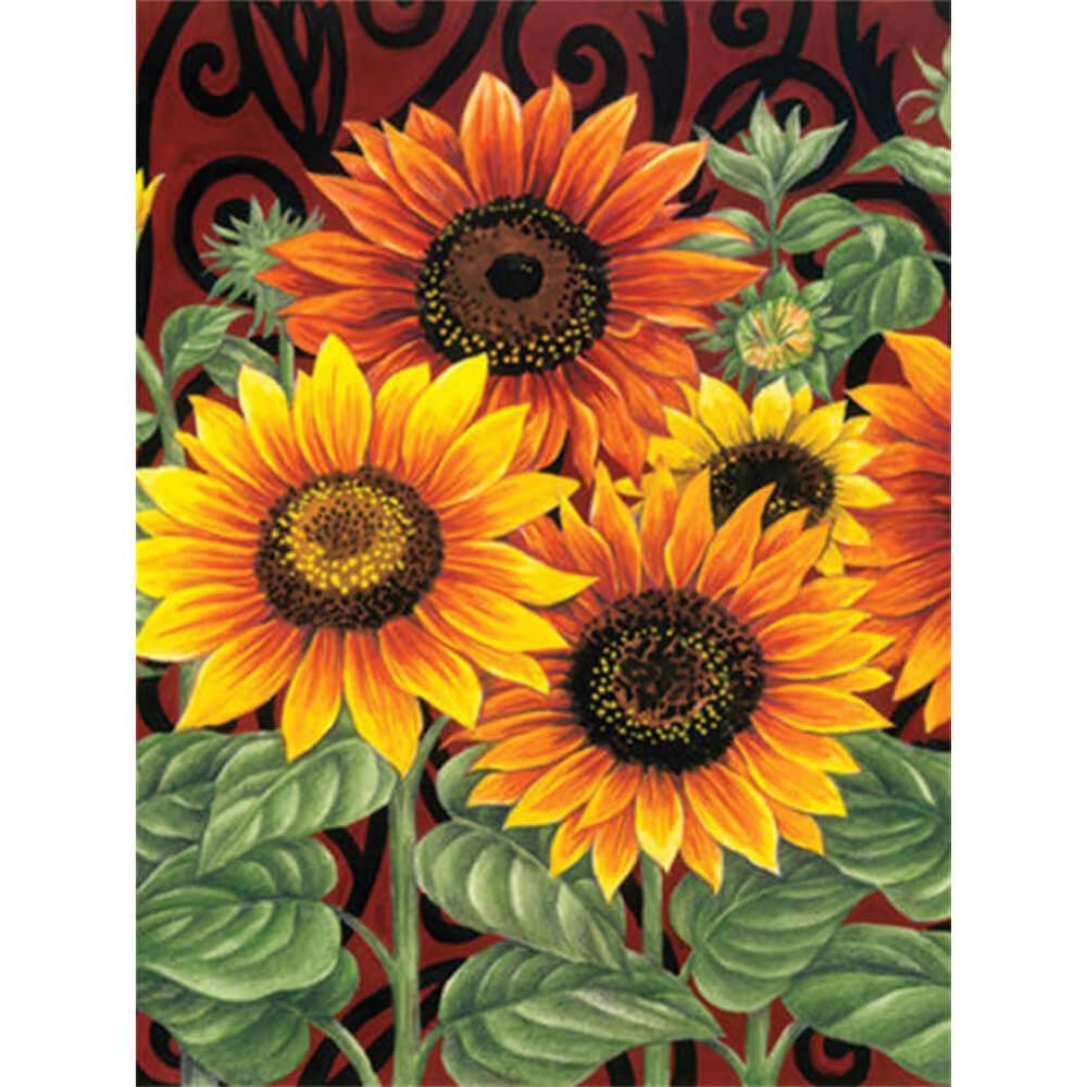 Free Sunflower - MyCraftsGfit - Free 5D Diamond Painting