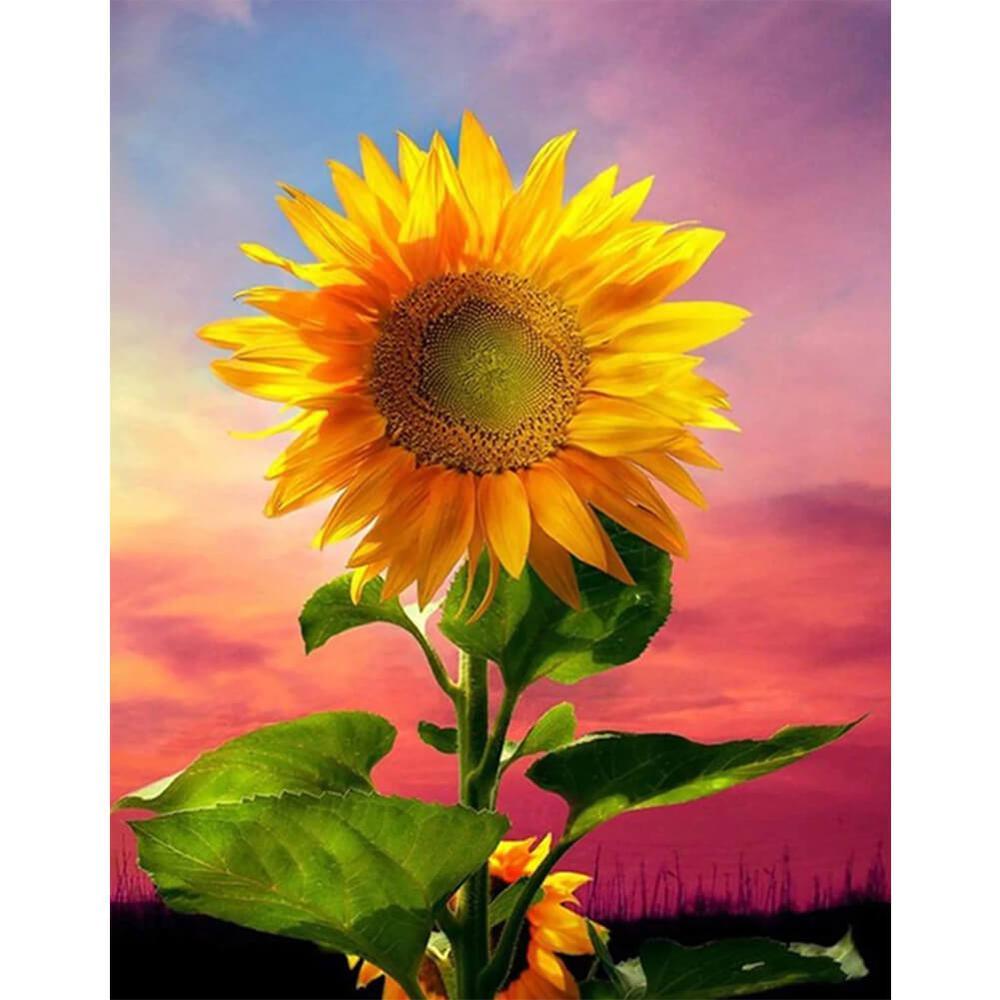 Free Sunflower - MyCraftsGfit - Free 5D Diamond Painting