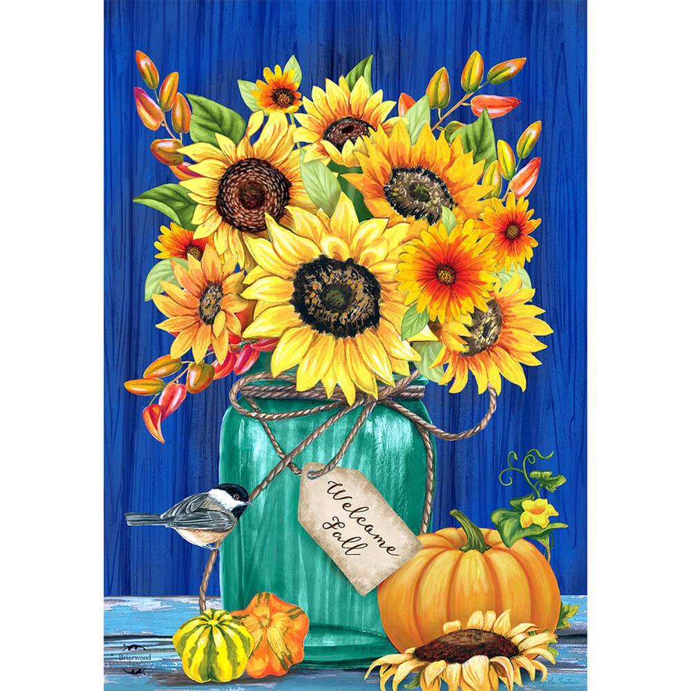 Free Sunflowers - MyCraftsGfit - Free 5D Diamond Painting