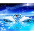 Swan - MyCraftsGfit - Free 5D Diamond Painting