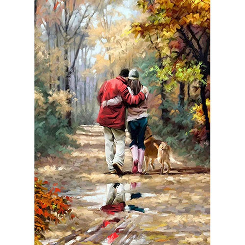 Free Sweet lover - MyCraftsGfit - Free 5D Diamond Painting