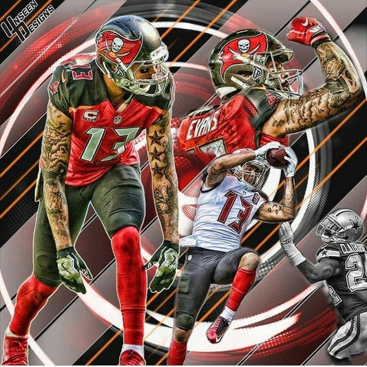 Tampa Bay Buccaneers 5D Diamond Painting Kits MyCraftsGfit - Free 5D Diamond Painting mycraftsgift.com