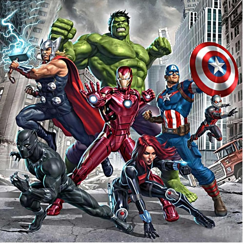 Free The Avengers - MyCraftsGfit - Free 5D Diamond Painting