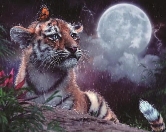 Free Tiger - MyCraftsGfit - Free 5D Diamond Painting