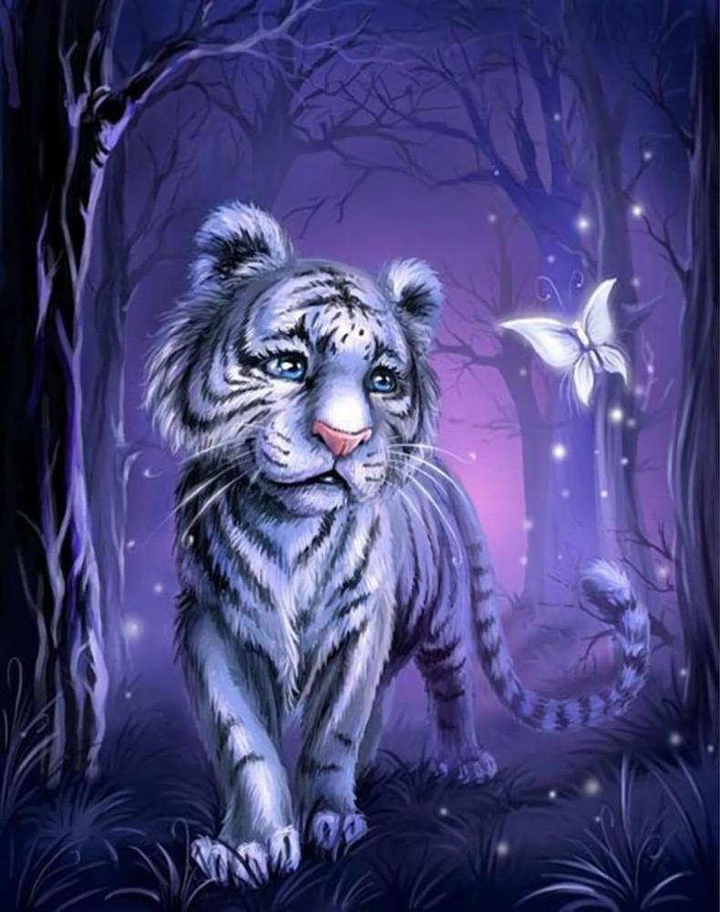 Free Tiger - MyCraftsGfit - Free 5D Diamond Painting