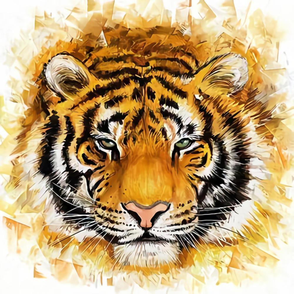 Free Tiger - MyCraftsGfit - Free 5D Diamond Painting