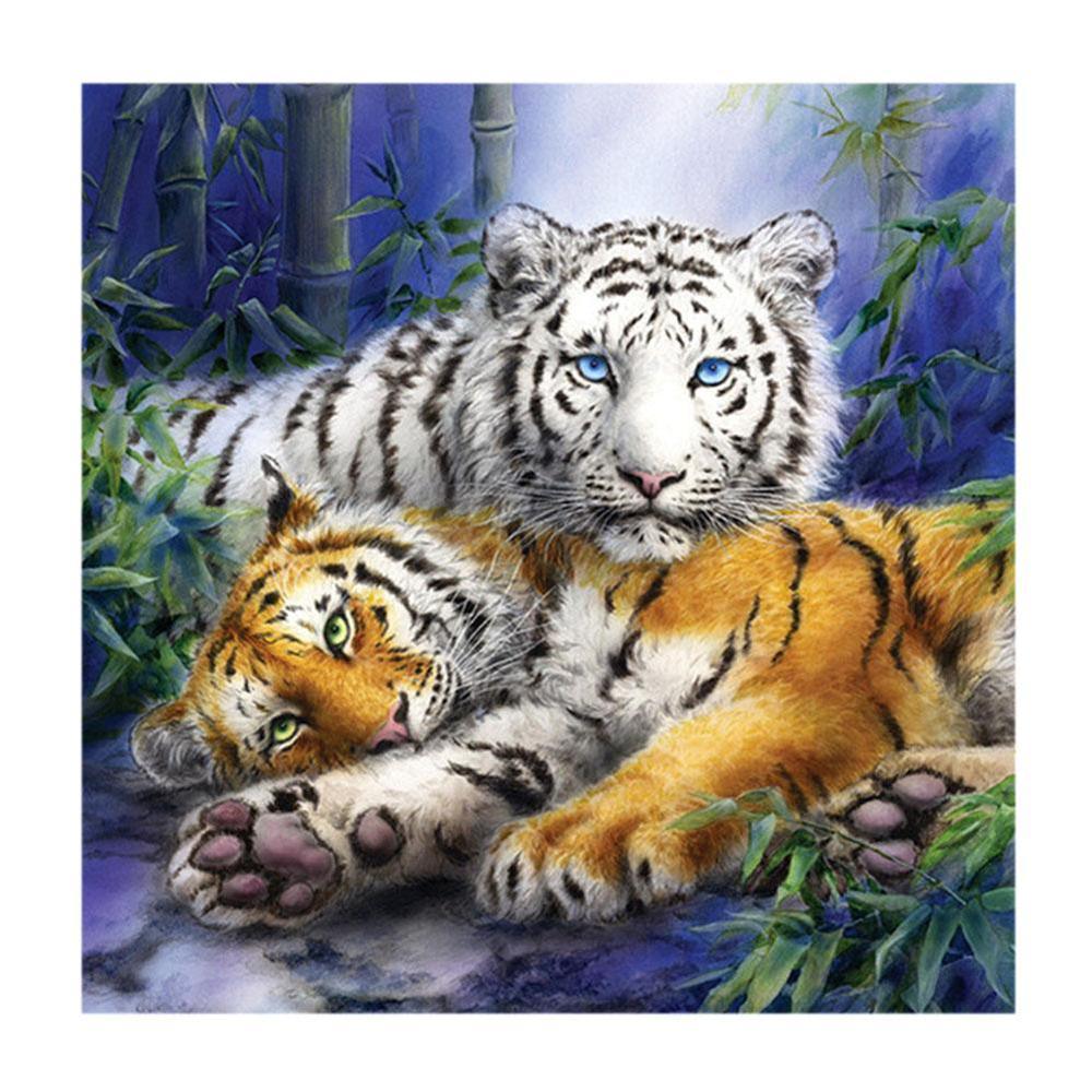 Free Tiger - MyCraftsGfit - Free 5D Diamond Painting