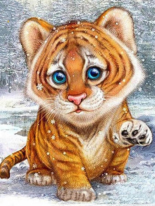 Free Tiger - MyCraftsGfit - Free 5D Diamond Painting