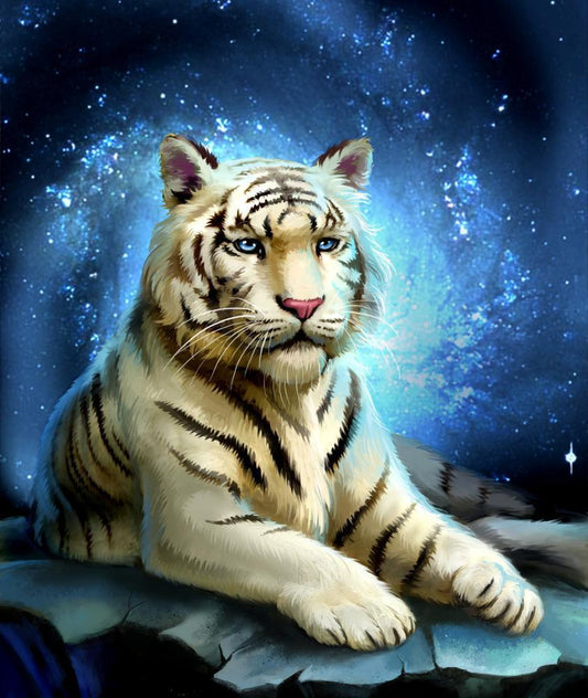 Tiger Free 5D Diamond Painting Kits MyCraftsGfit - Free 5D Diamond Painting mycraftsgift.com