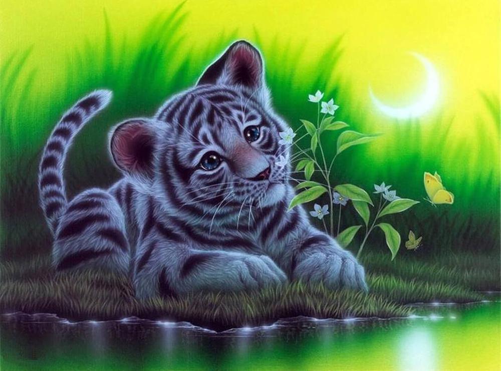 Free Tiger - MyCraftsGfit - Free 5D Diamond Painting