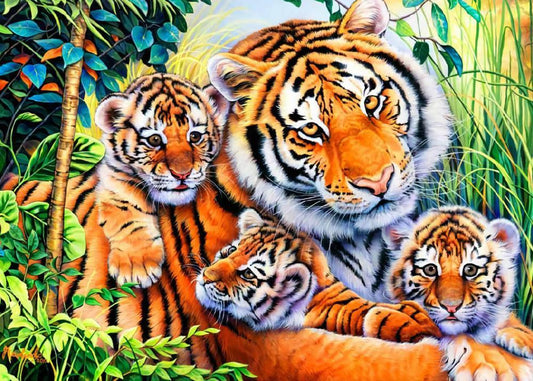 Free Tiger - MyCraftsGfit - Free 5D Diamond Painting