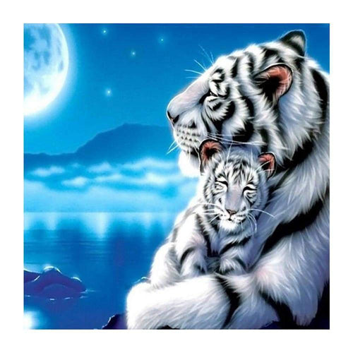 Free Tigers - MyCraftsGfit - Free 5D Diamond Painting