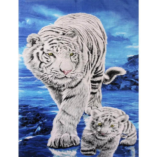 Free Tigress - MyCraftsGfit - Free 5D Diamond Painting