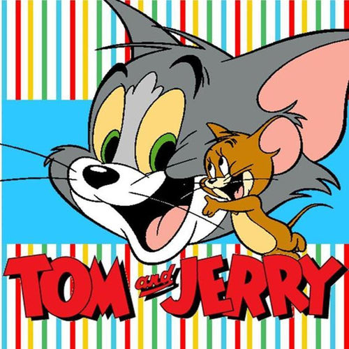 Free Tom and Jerry - MyCraftsGfit - Free 5D Diamond Painting