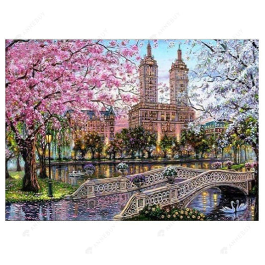 Free Tower Bridge - MyCraftsGfit - Free 5D Diamond Painting