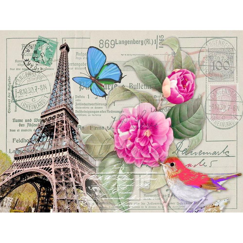 Free Tower Stamp - MyCraftsGfit - Free 5D Diamond Painting