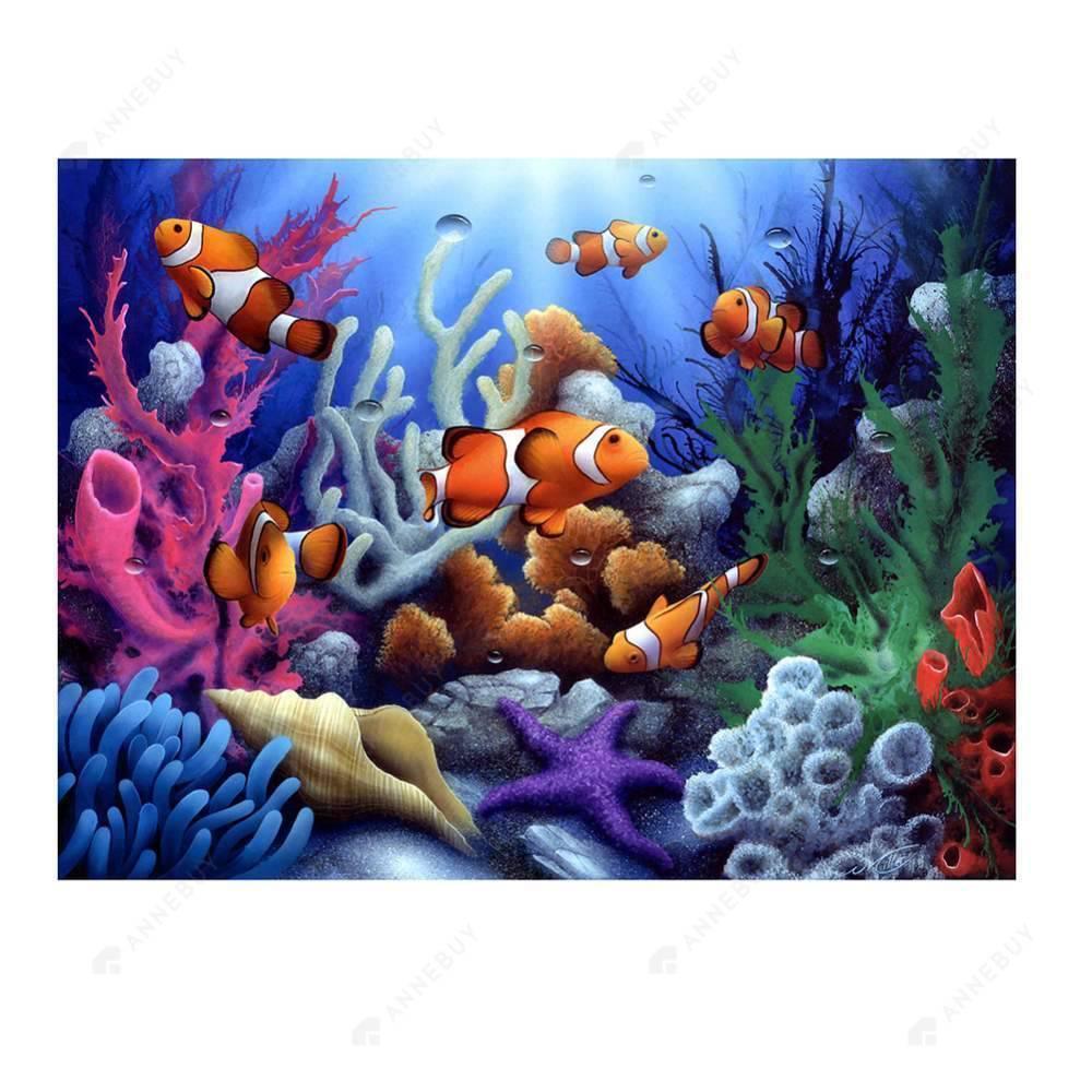 Free Underwater World - MyCraftsGfit - Free 5D Diamond Painting