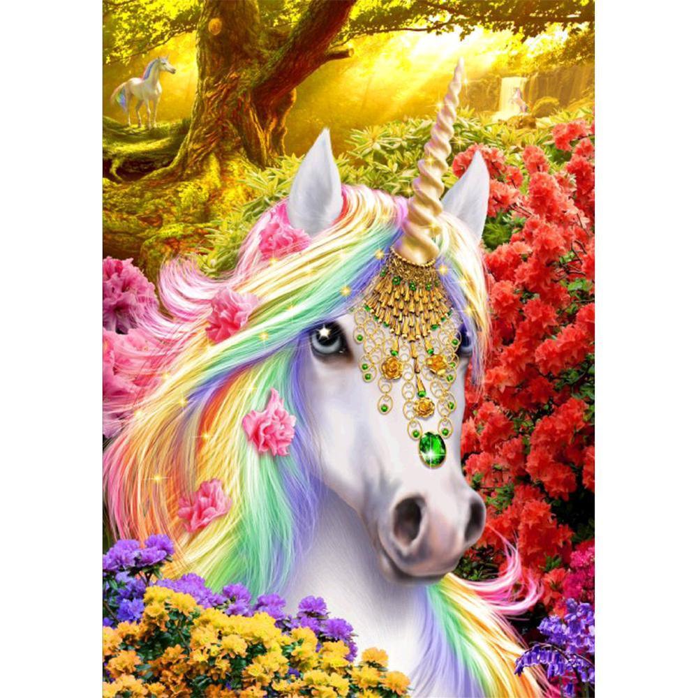 Unicorn - MyCraftsGfit - Free 5D Diamond Painting