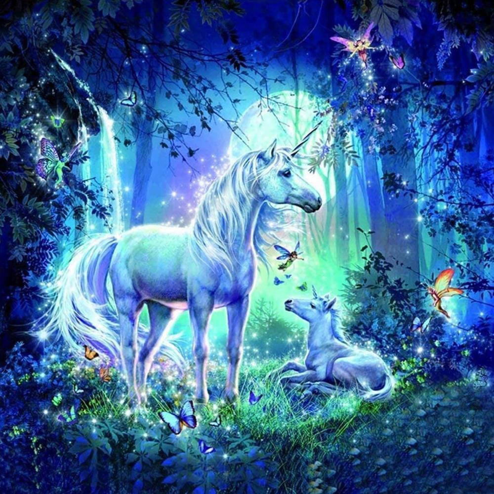 Free Unicorn - MyCraftsGfit - Free 5D Diamond Painting