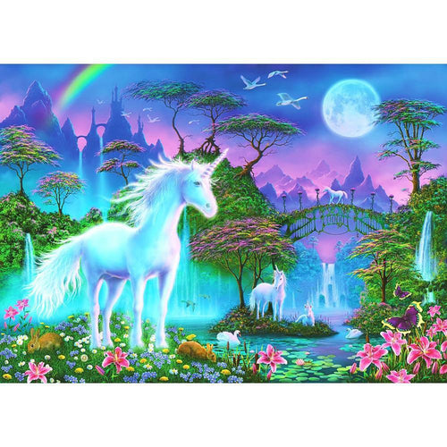 Free Unicorn - MyCraftsGfit - Free 5D Diamond Painting