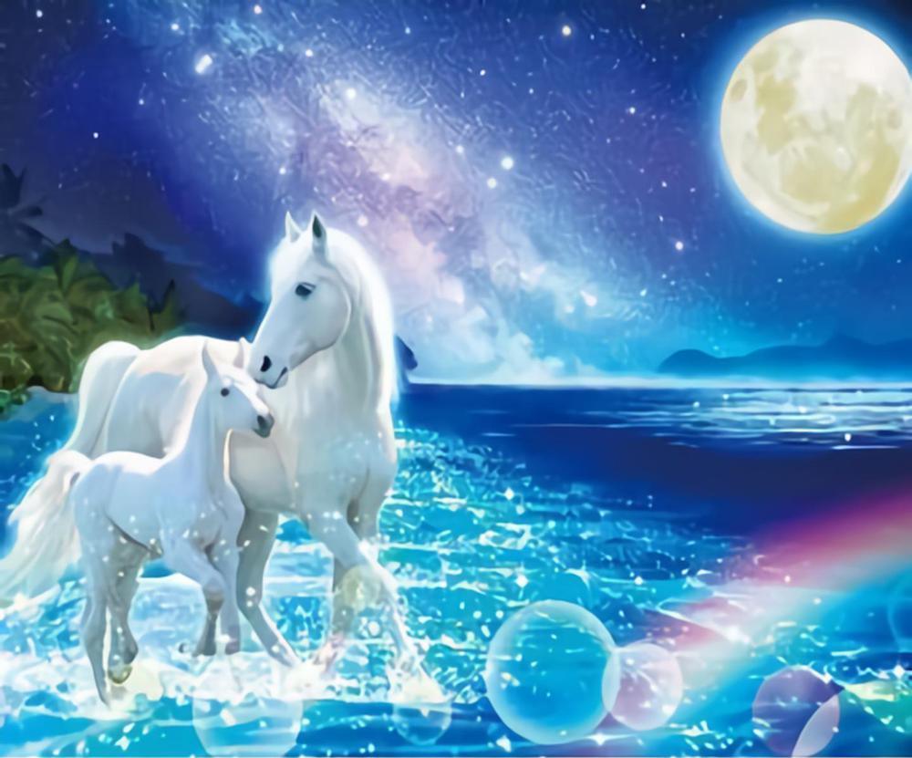 Free Unicorns - MyCraftsGfit - Free 5D Diamond Painting