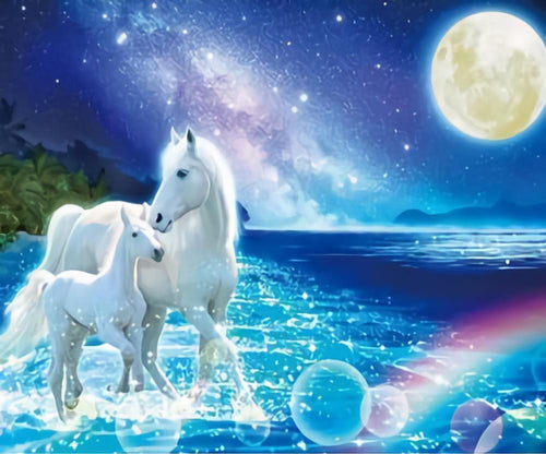 Free Unicorns - MyCraftsGfit - Free 5D Diamond Painting