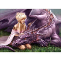 Wanderer And Dragon - MyCraftsGfit - Free 5D Diamond Painting